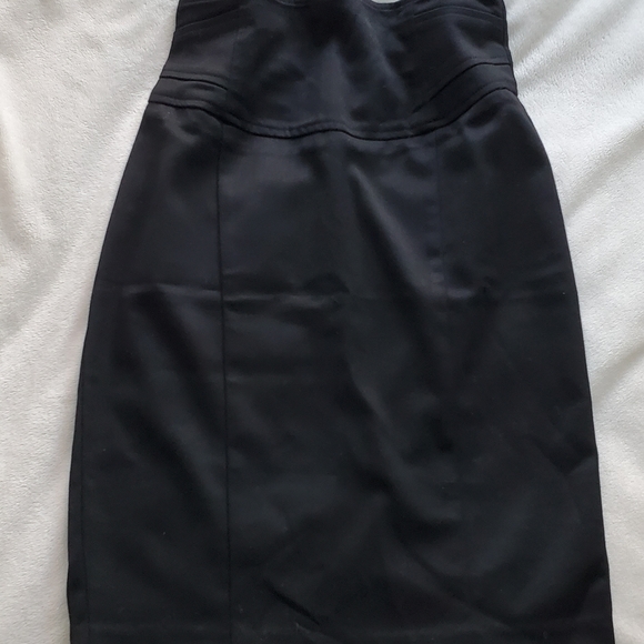 NWOT- Forever 21• High Waist Rayon Mix Pencil skirt with slit- Small - Picture 3 of 8